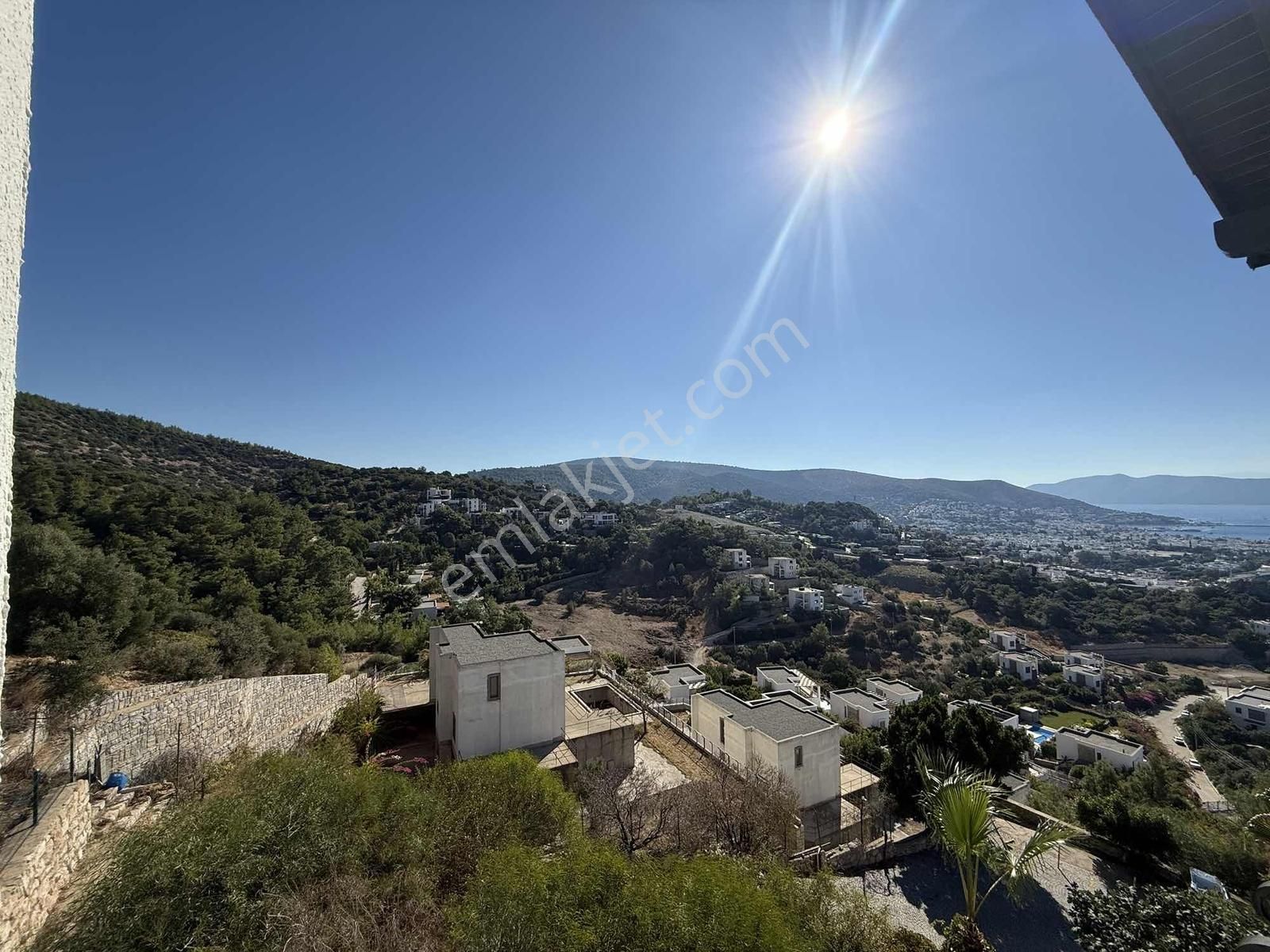 Bodrum Yokuşbaşı Kiralık Aylık Ödemeli Deniz Manzaralı Dubleks - Görsel 14