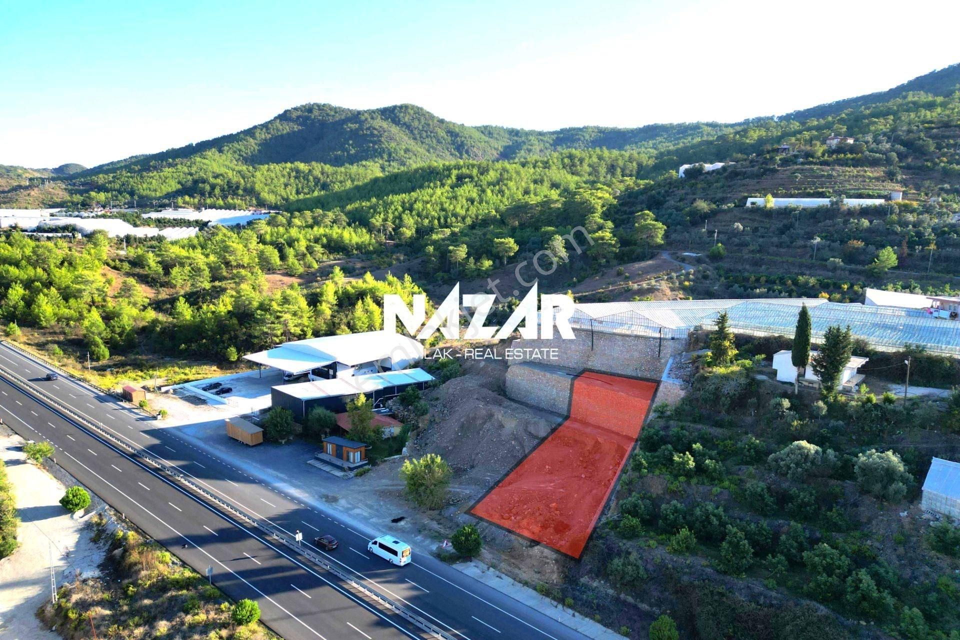 Alanya Uğrak'ta 1.019 M² Satılık D400 Yola Sıfır Tarla - Görsel 3