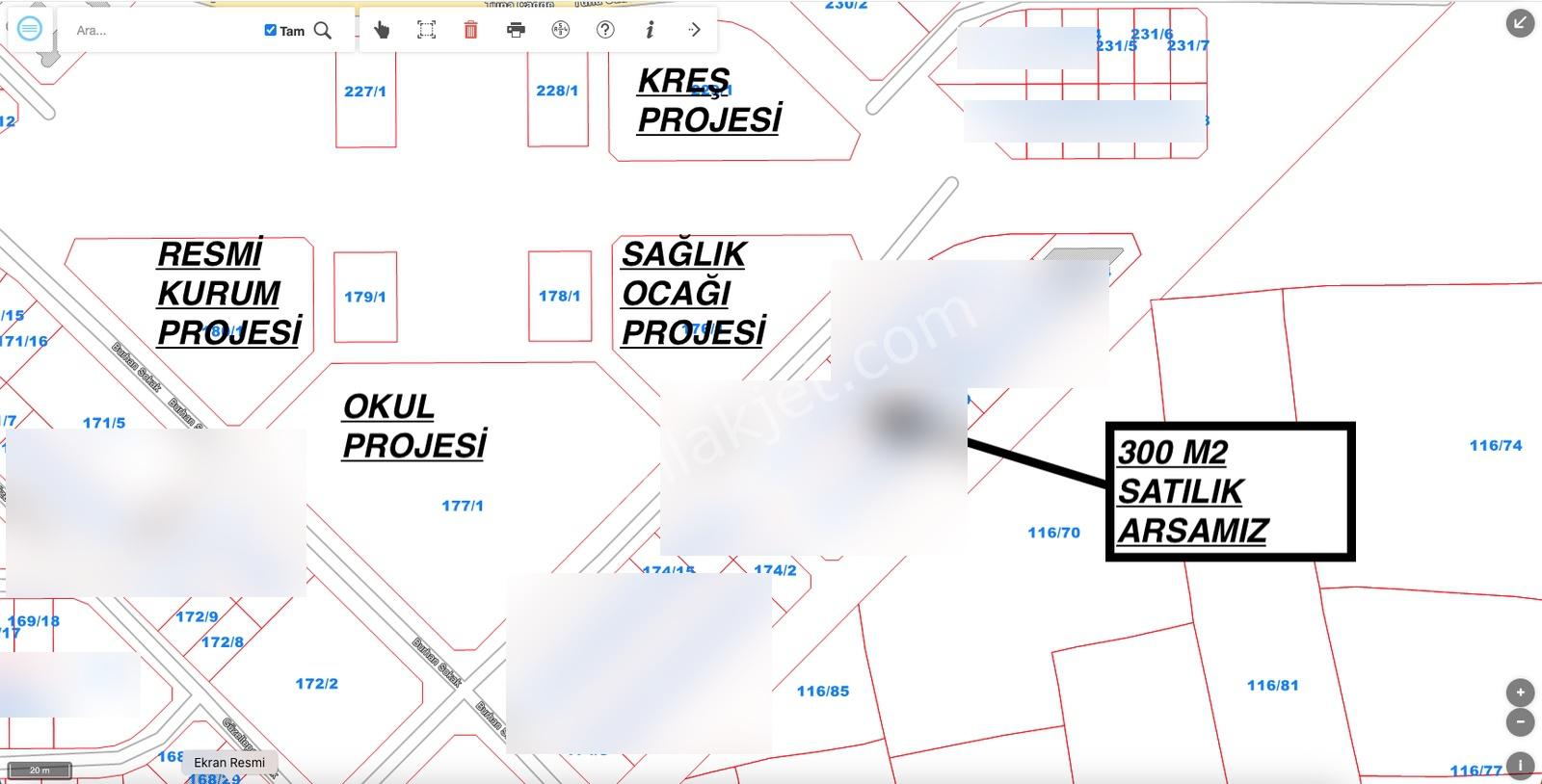 Satılık Arsa- Kreş Sağlık Ocağı Ve Okul Projesine Sıfır Noktada