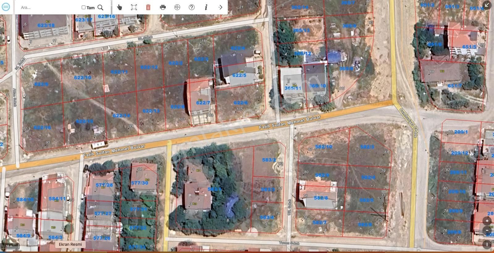 Fsm Bulvarına 1 Parsel 375 M² Çift Dairelik Satılık Arsa - Görsel 8