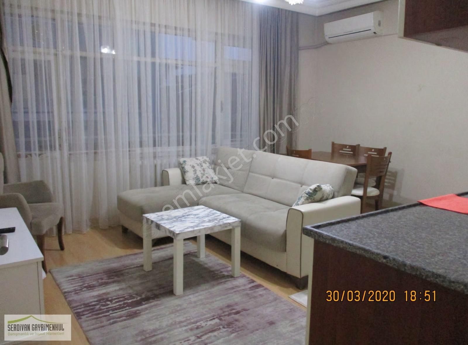 Sakarya Merkezde Kiralık Eşyalı Daire..
