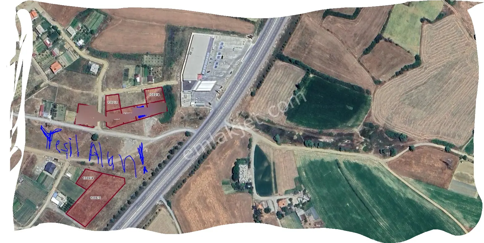 Özpınar,dansatılık Arsa 427 M2 3.kat İmarlı Antalya Çevre Yoluna 50 M. - Görsel 4