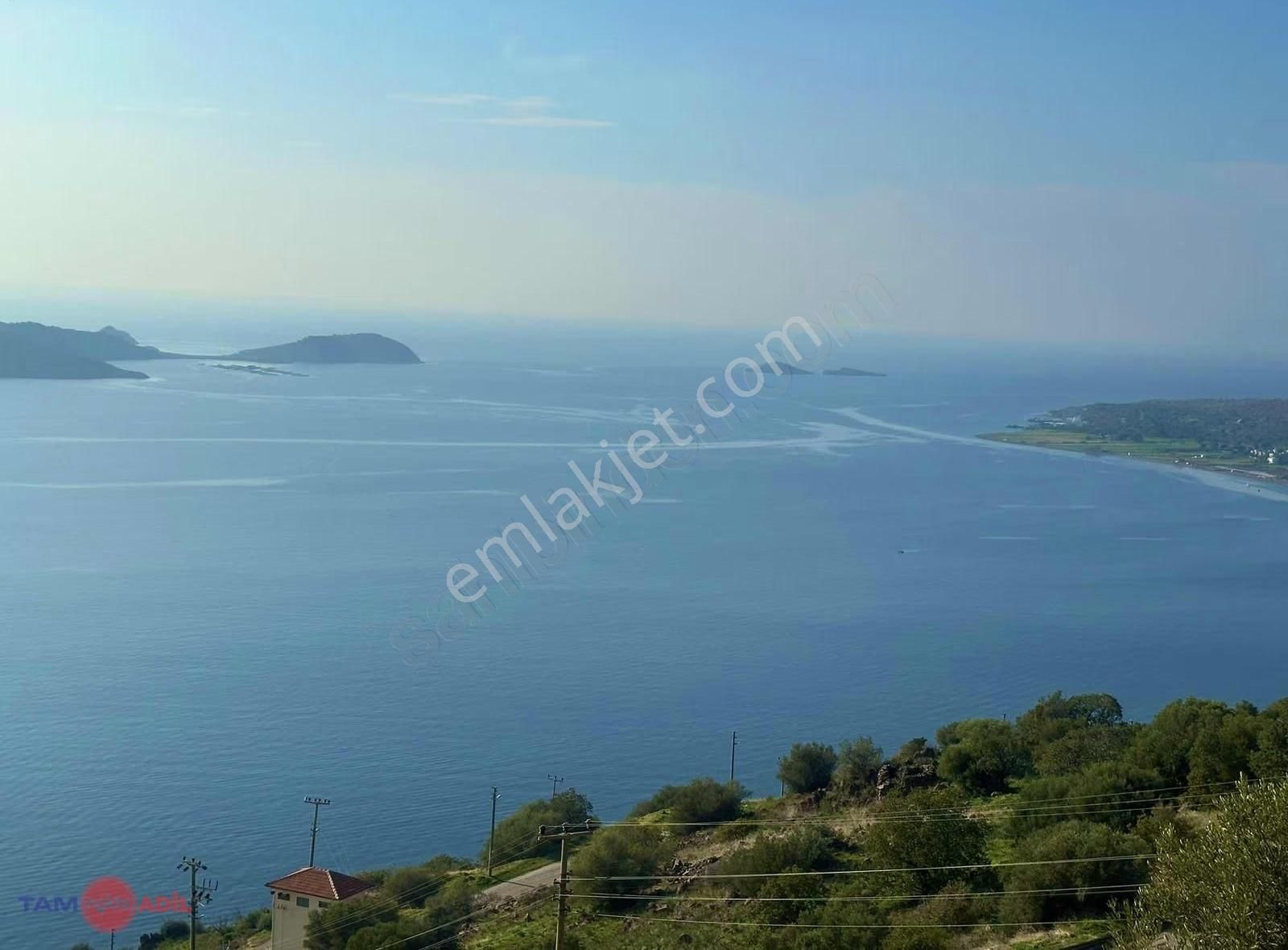 Çandarlı Eyko Deniz Ve Adalar Manzaralı Villa İmarlı Arsa - Görsel 3