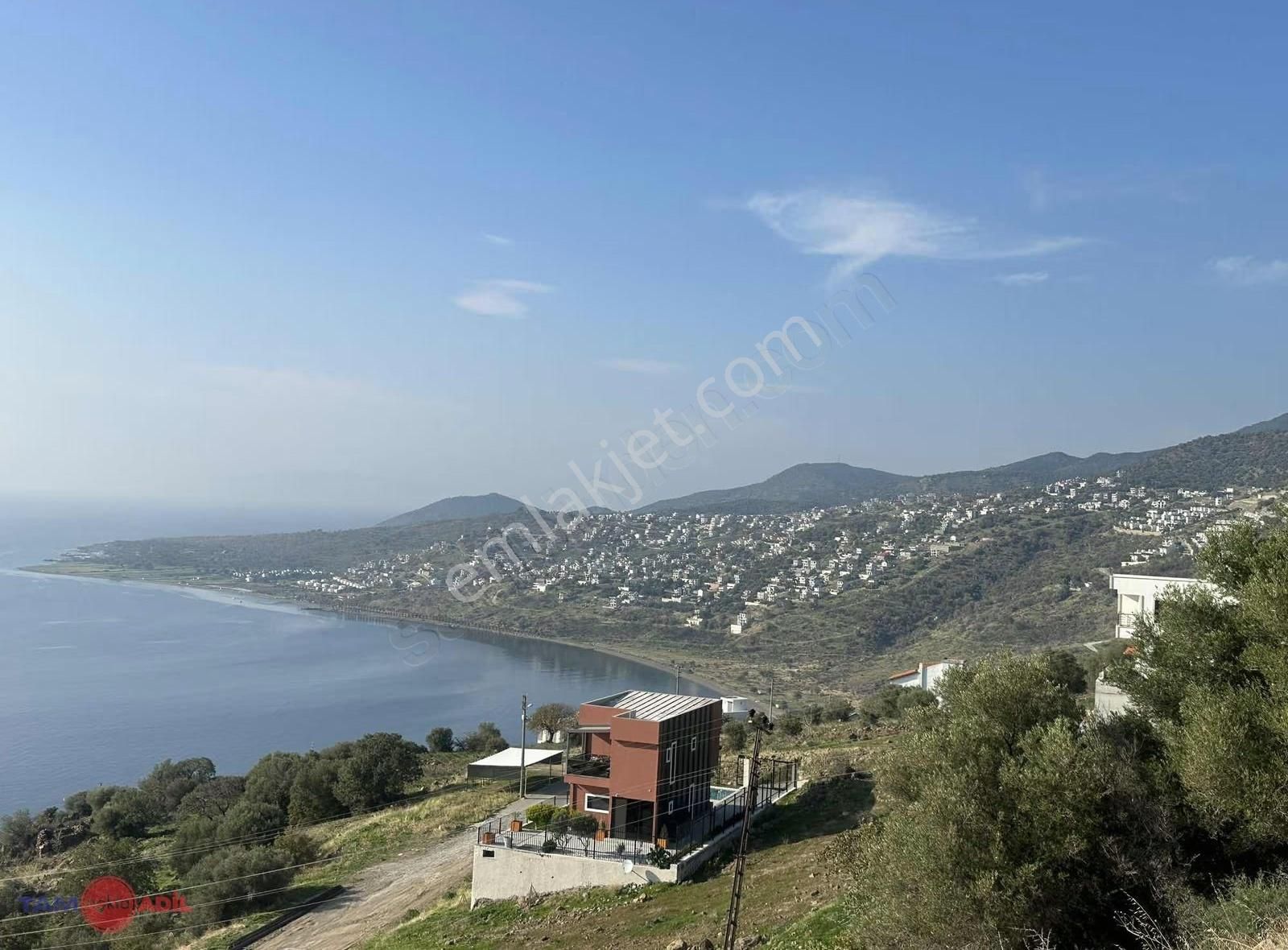 Çandarlı Eyko Deniz Ve Adalar Manzaralı Villa İmarlı Arsa