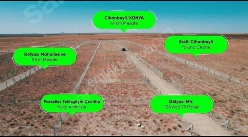 Konya Cihanbeyli De 235m² Hisseli İmarlı Arsa - Görsel 2