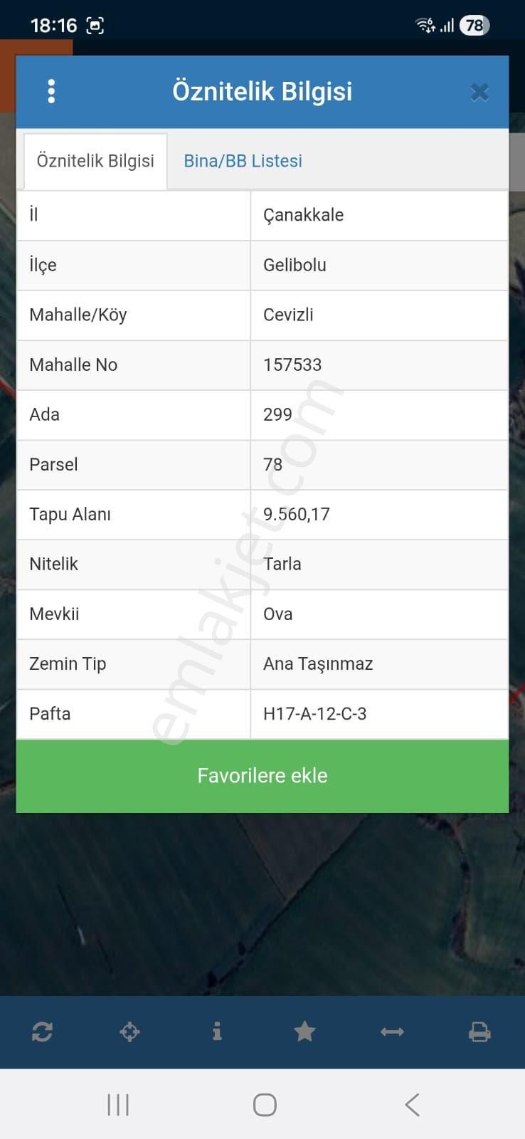 Çanakkale Cevizli Mah Satılık Kelepir Arsa Kelepir - Görsel 4