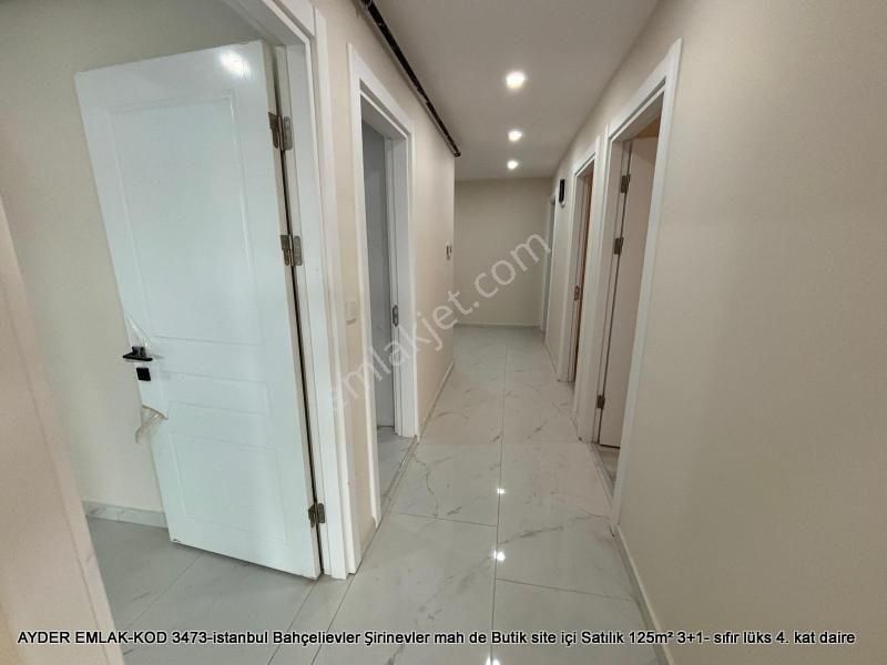 Bahçelievler Şirinevler Mah De Butik Site İçi Satılık 125m² 3+1- Sıfır Lüks 4. Kat Daire - Görsel 15