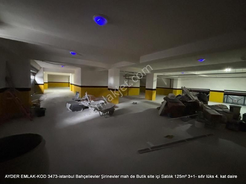 Bahçelievler Şirinevler Mah De Butik Site İçi Satılık 125m² 3+1- Sıfır Lüks 4. Kat Daire - Görsel 18