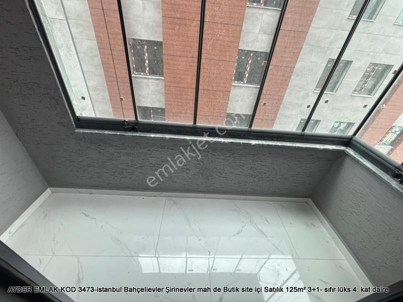 Bahçelievler Şirinevler Mah De Butik Site İçi Satılık 125m² 3+1- Sıfır Lüks 4. Kat Daire - Görsel 4