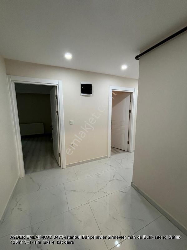 Bahçelievler Şirinevler Mah De Butik Site İçi Satılık 125m² 3+1- Sıfır Lüks 4. Kat Daire - Görsel 2