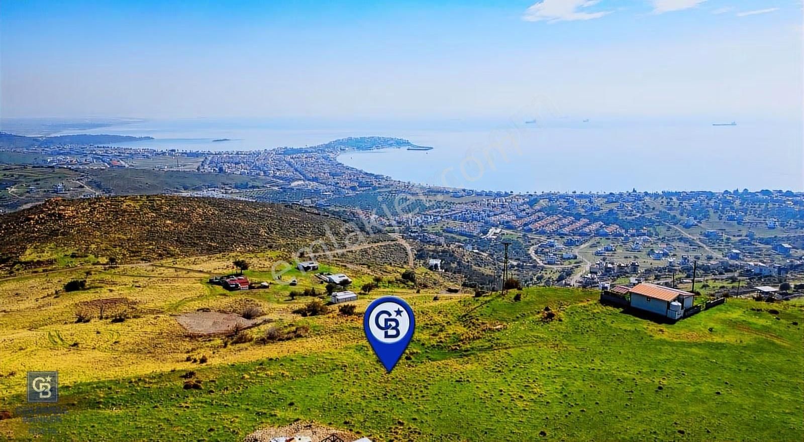 Çandarlı Koru Mevkii'nde Satılık Deniz Manzaralı 357 M2 Arsa - Görsel 11