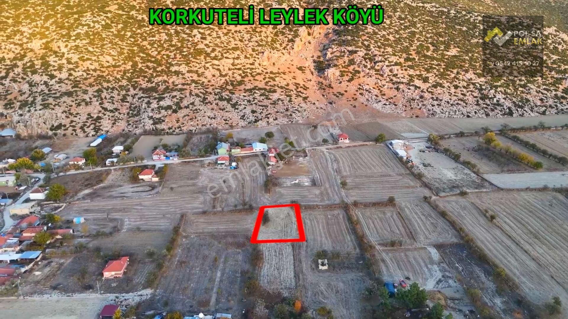 ✅korkuteli✅leylek De ✅satılık 922m2 Köy İçi Bahçe✅etrafı Tel İle Çevrili✅elektrik Su Yakın - Görsel 3
