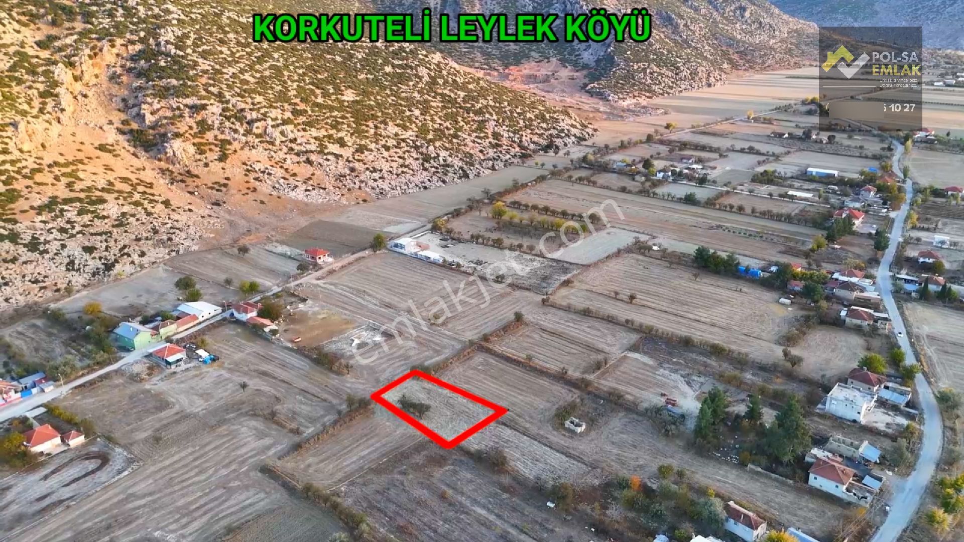 ✅korkuteli✅leylek De ✅satılık 922m2 Köy İçi Bahçe✅etrafı Tel İle Çevrili✅elektrik Su Yakın - Görsel 2