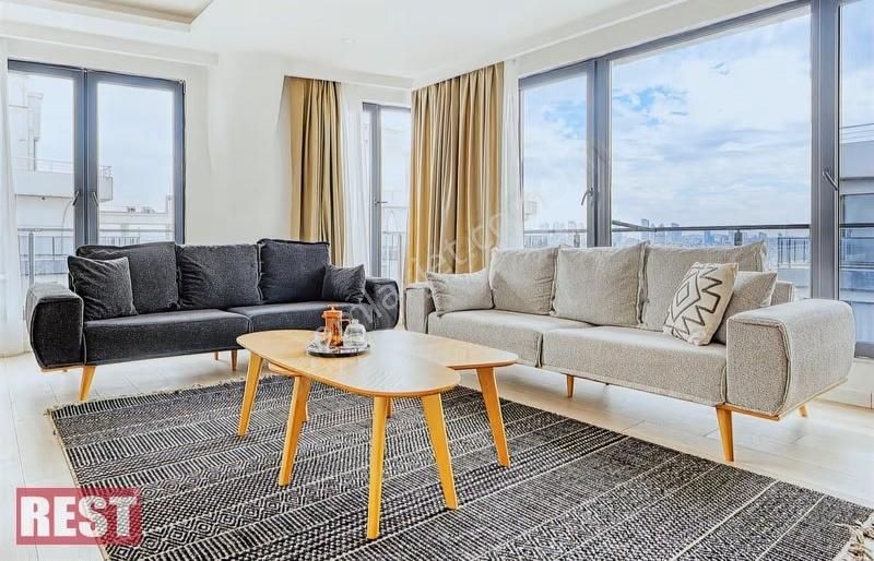 İstova Rezidans Da Sıfır Tasarım Eşyalı Balkonlu Kiralık Daire - Görsel 13