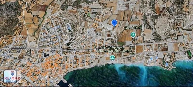 Çeşme Çiftlik Deniz Manzaralı Köşe Arsa - Görsel 2