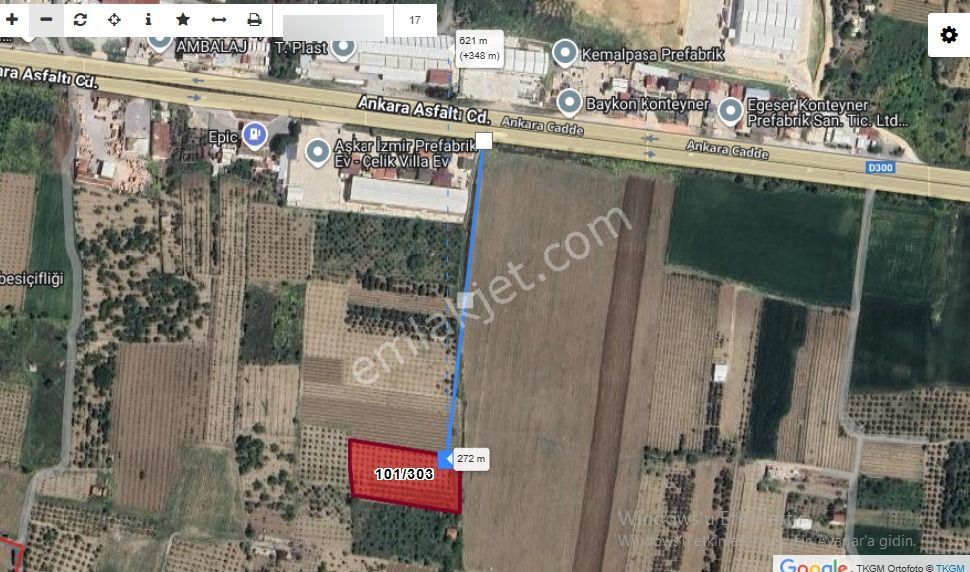 Kemalpaşa Çambel’de 4306 M² Avantajlı Bağ Arazisi – Yatırıma Uygun Konumda! - Görsel 7