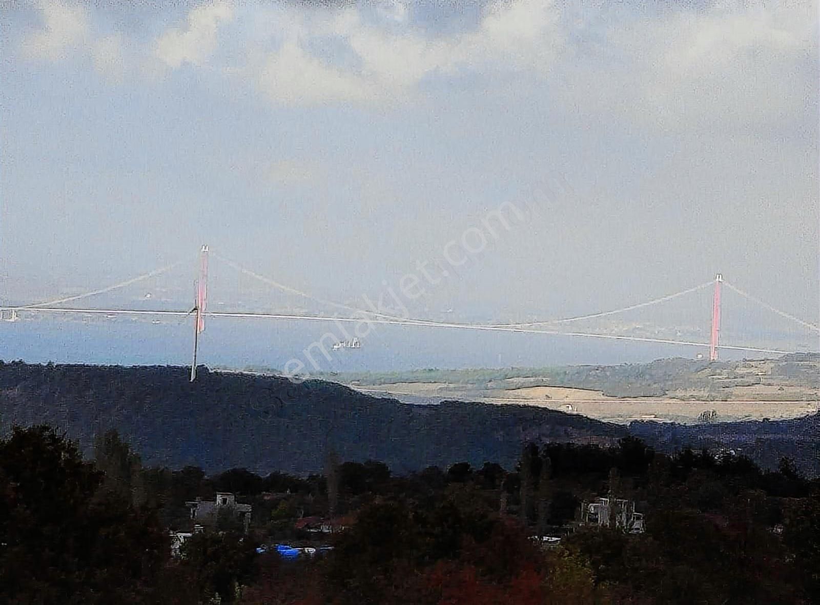 Çanakkale Merkez Köyde Boğaz Manzaralı Satılık Tarla - Görsel 9