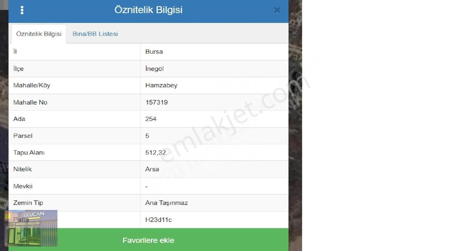 İnegöl Ün Yaşam Merkezi Alanyurt Ta Satılık Mükemmel Arsa - Görsel 2