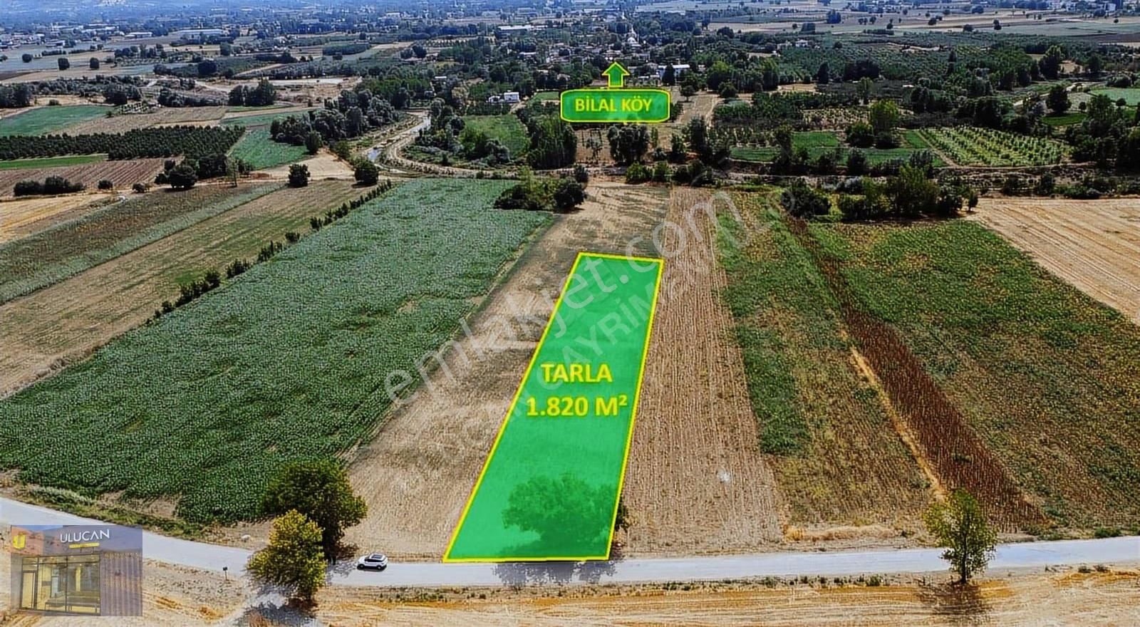 Ulucan'dan İnegöl Kulaca'da Satılık Asfalta Cephe Tarla - Görsel 10