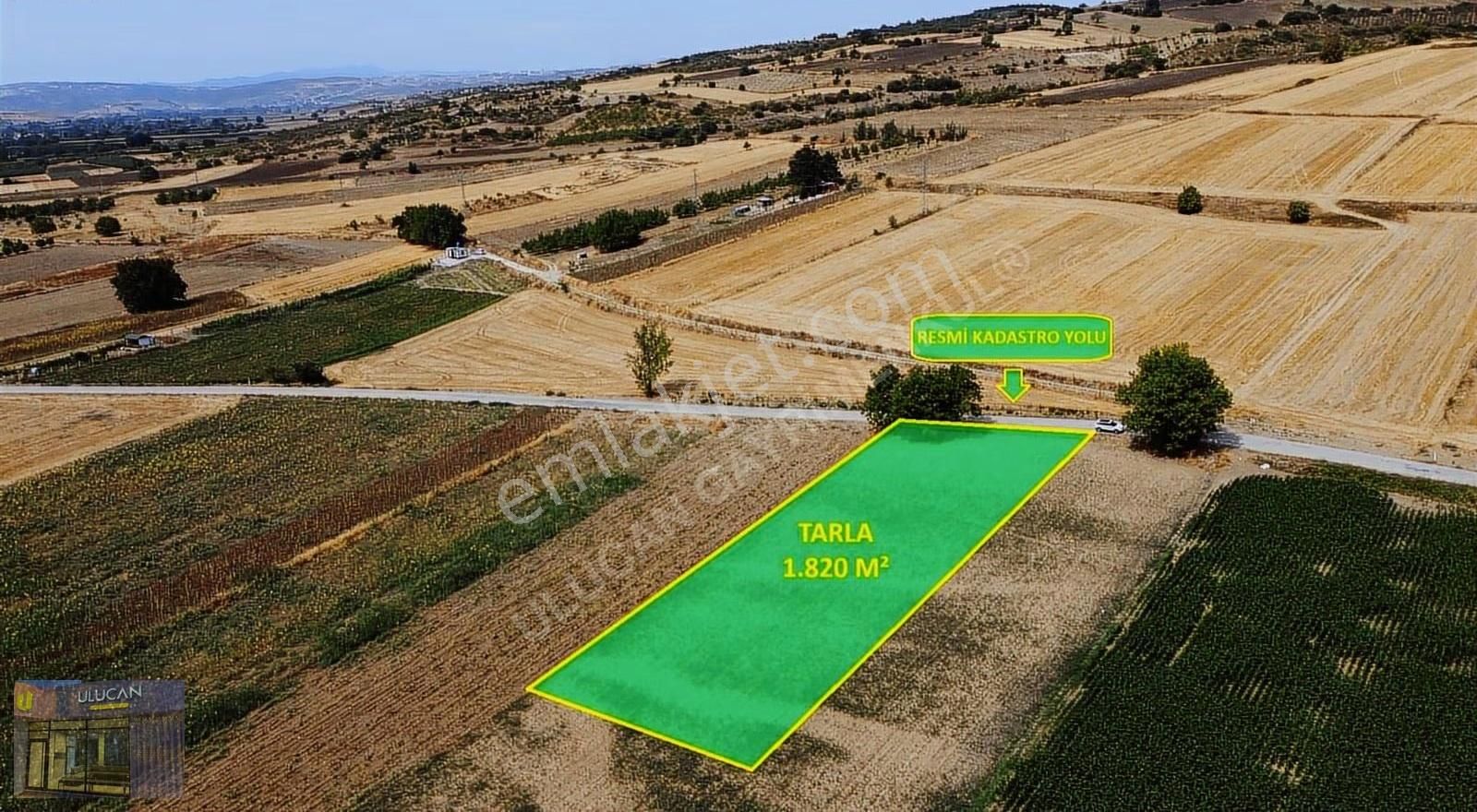 Ulucan'dan İnegöl Kulaca'da Satılık Asfalta Cephe Tarla - Görsel 12