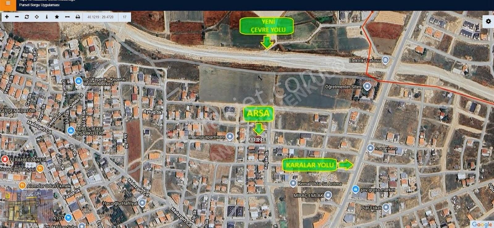 Ulucan'dan İnegöl Akhisar'da Satılık Mükemmel Konumda Arsa - Görsel 3