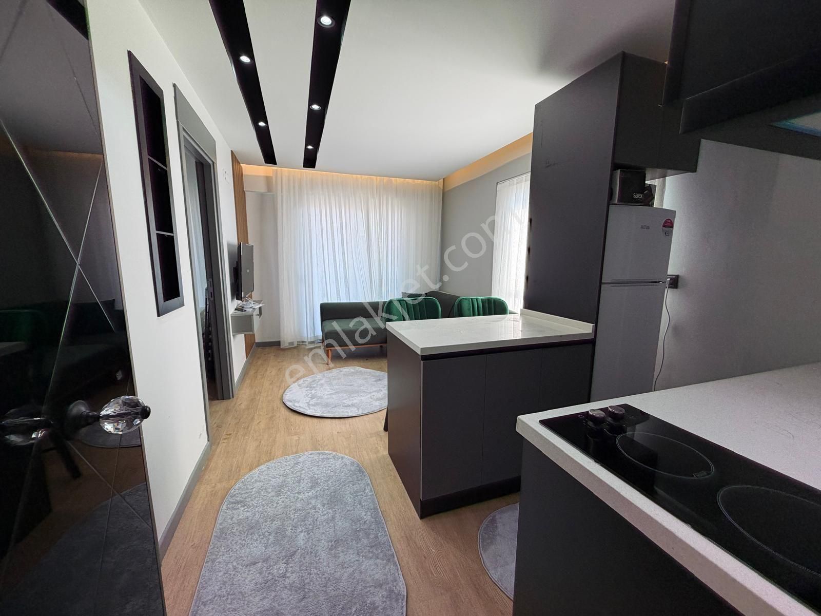 Buca Adatepe Mh Sıfır Lüks Rezidans 1+1 Arakat Eşyalı Havuzlu Balkonlu Satılık - Görsel 15