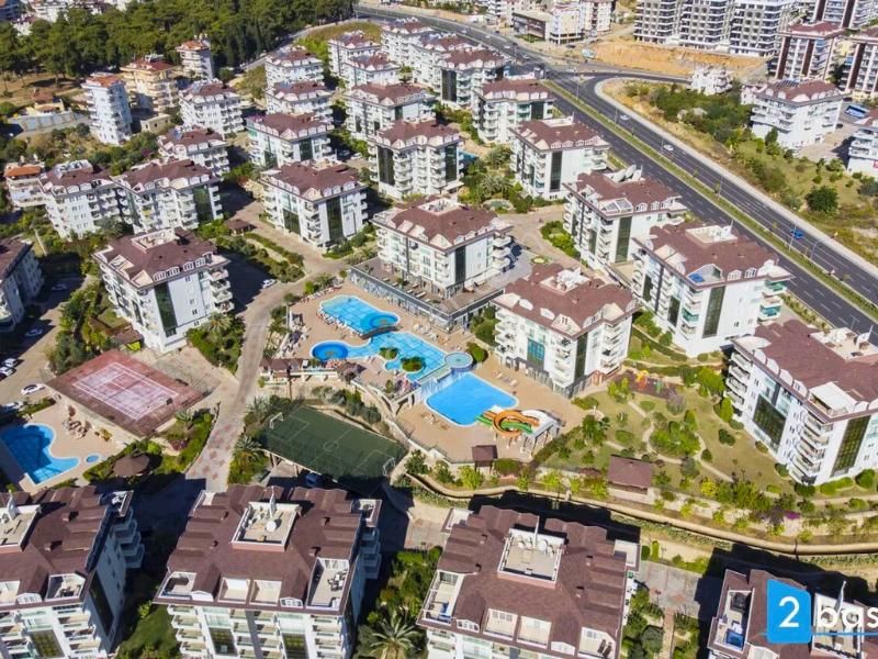 3+1 Satılık Eşyalı Daire Olive City Utopia 2 Alanya Oba - Görsel 28