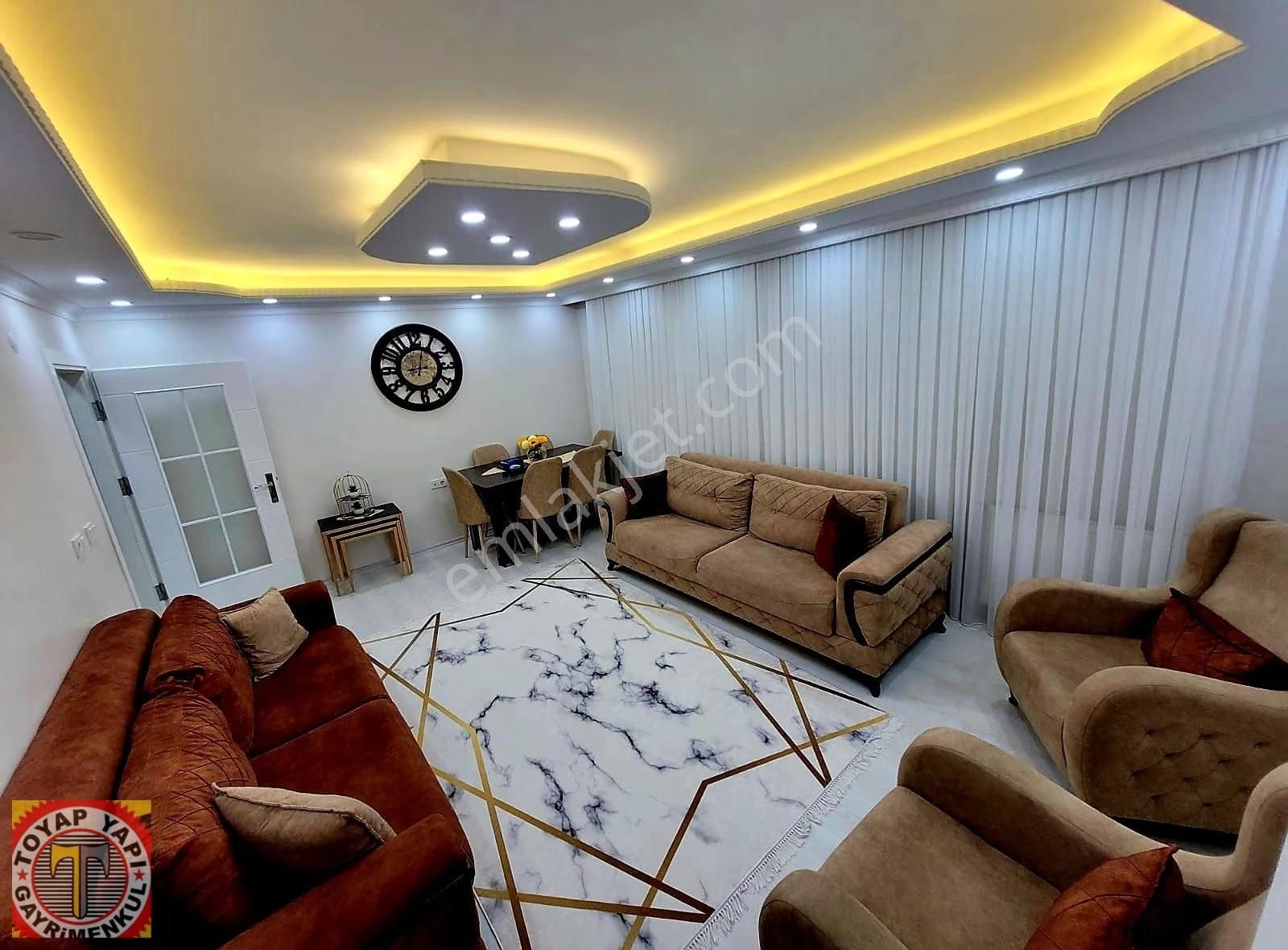 Toyap Yapıdan Acil Satılık 135m2 Masrafsız 3+1 Arakat Daire - Görsel 8