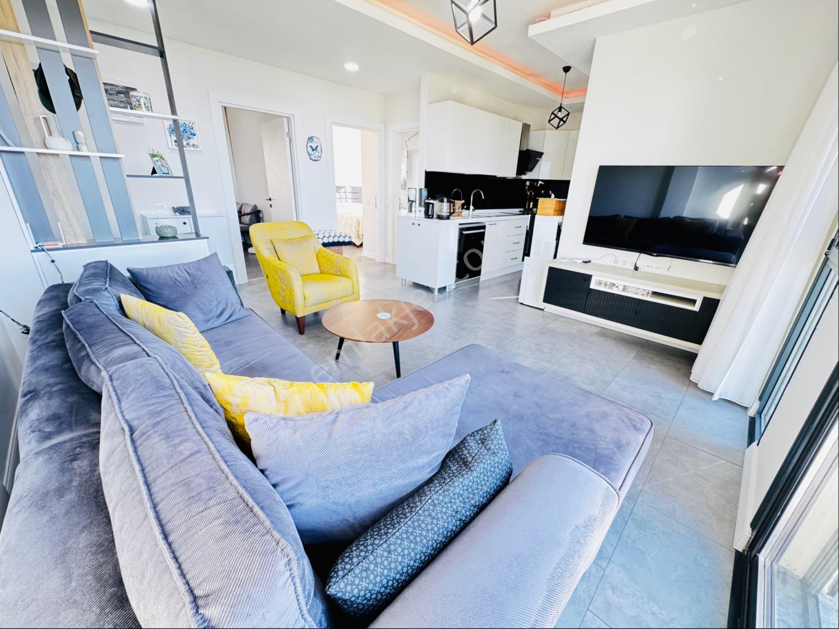 Akbük’te Köşe Bahçe Katı 2+1 – Havuz & Deniz Manzaralı – Eşyalı Satılık - Görsel 22