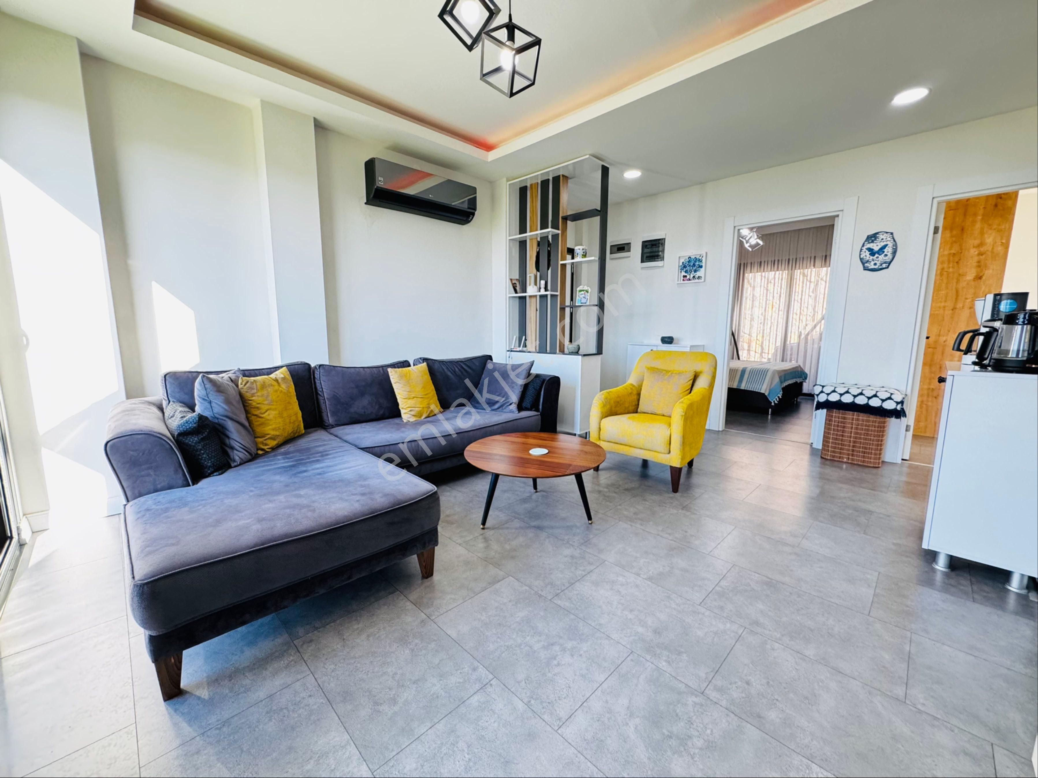 Akbük’te Köşe Bahçe Katı 2+1 – Havuz & Deniz Manzaralı – Eşyalı Satılık - Görsel 31