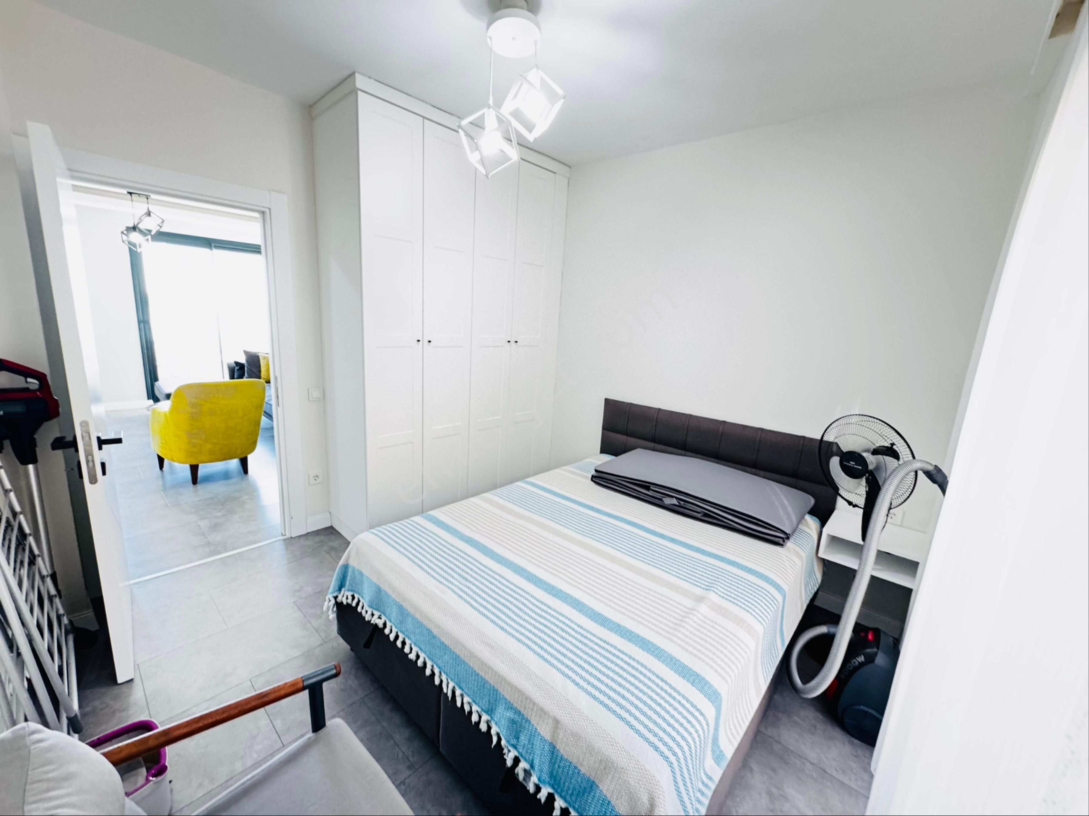 Akbük’te Köşe Bahçe Katı 2+1 – Havuz & Deniz Manzaralı – Eşyalı Satılık - Görsel 25