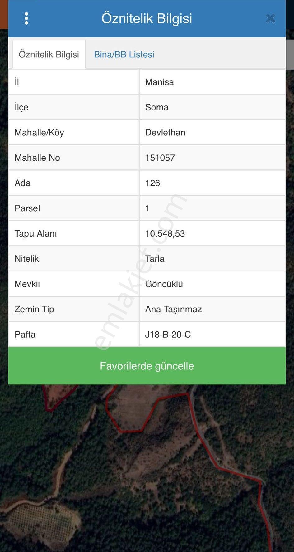 Manisa Soma'da Satılık Tarla - Görsel 2