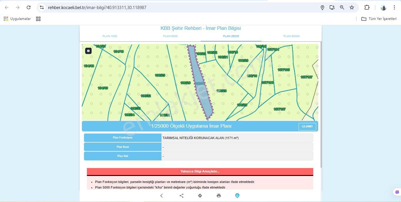 Kandıra/ahmethacılar Köyünde Yatırımlık 2 Adet Tarla. - Görsel 4