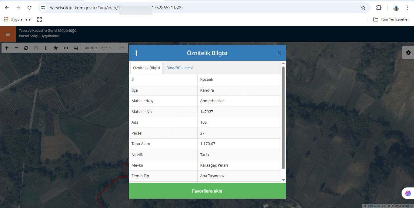 Kandıra/ahmethacılar Köyünde Yatırımlık 2 Adet Tarla. - Görsel 2