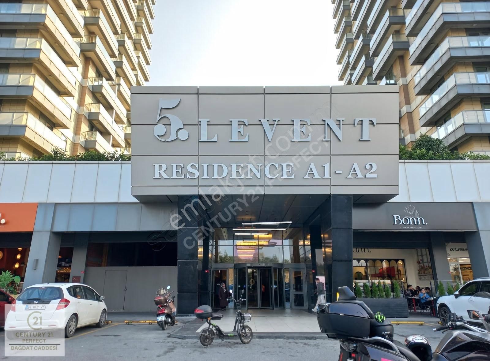 5 Levent Torunlarda Satılık 1+1 Havuz Manzaralı Boş Eşyalı Daire - Görsel 12