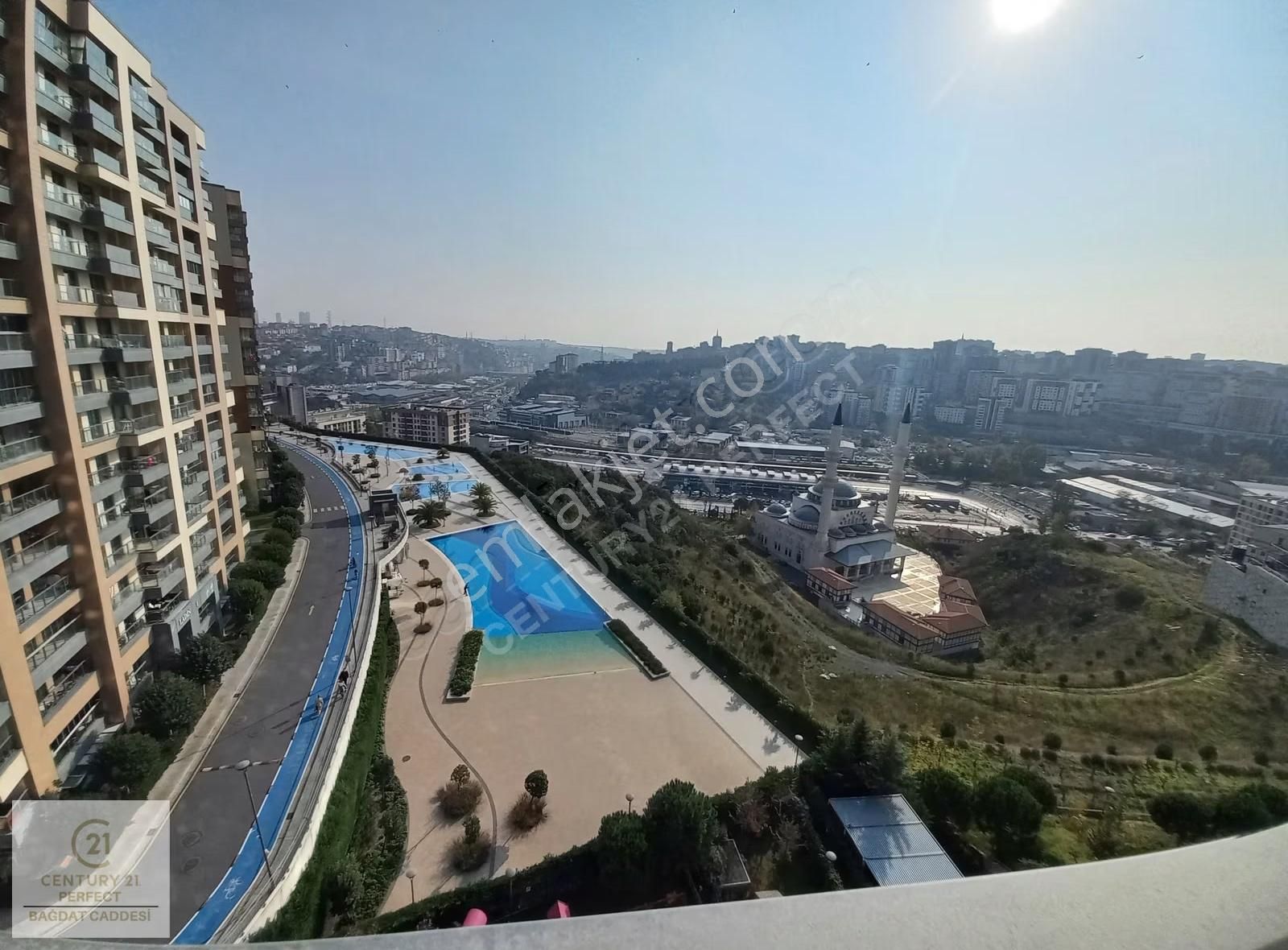5 Levent Torunlarda Satılık 1+1 Havuz Manzaralı Boş Eşyalı Daire - Görsel 21