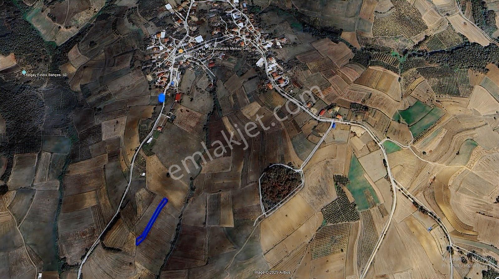 Şükran Gayrimenkul'den Büyükhataplıda Yola Yakın Satılık Tarla - Görsel 4