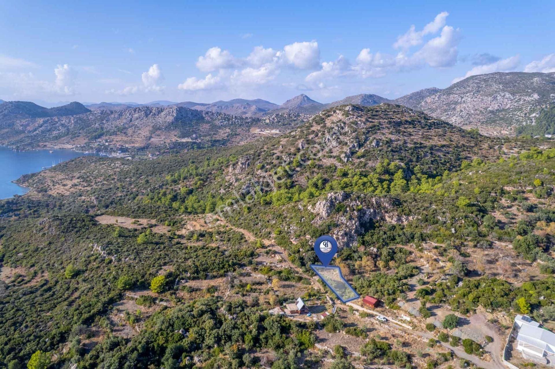 Cb Marina'dan Marmaris Söğütte Eşsiz Deniz Manzaralı 430m2 Tarla - Görsel 9