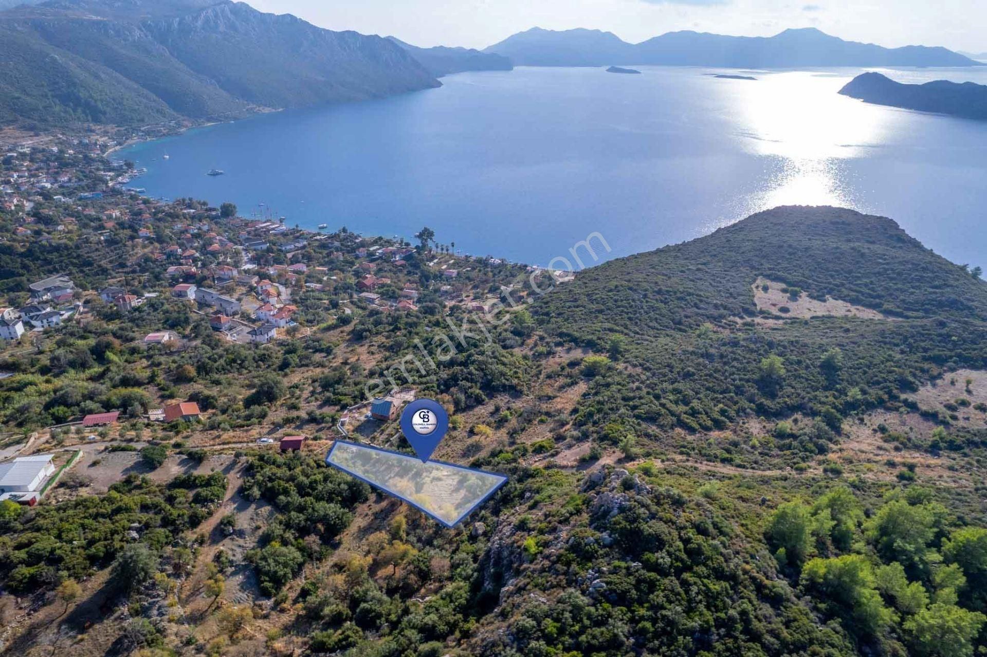 Cb Marina'dan Marmaris Söğütte Eşsiz Deniz Manzaralı 430m2 Tarla - Görsel 11