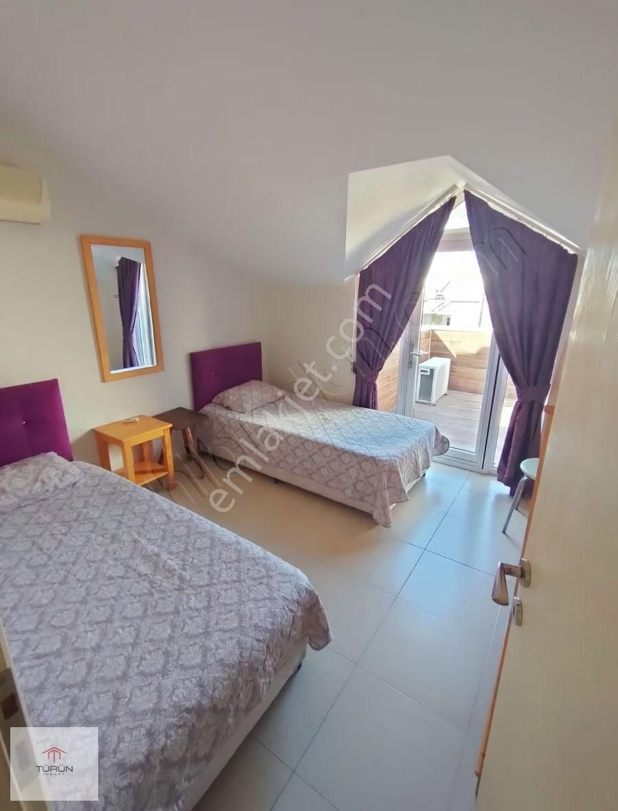 Çalış Plajına Çok Yakın 3+1 Eşyalı Dubleks Daire - Görsel 22