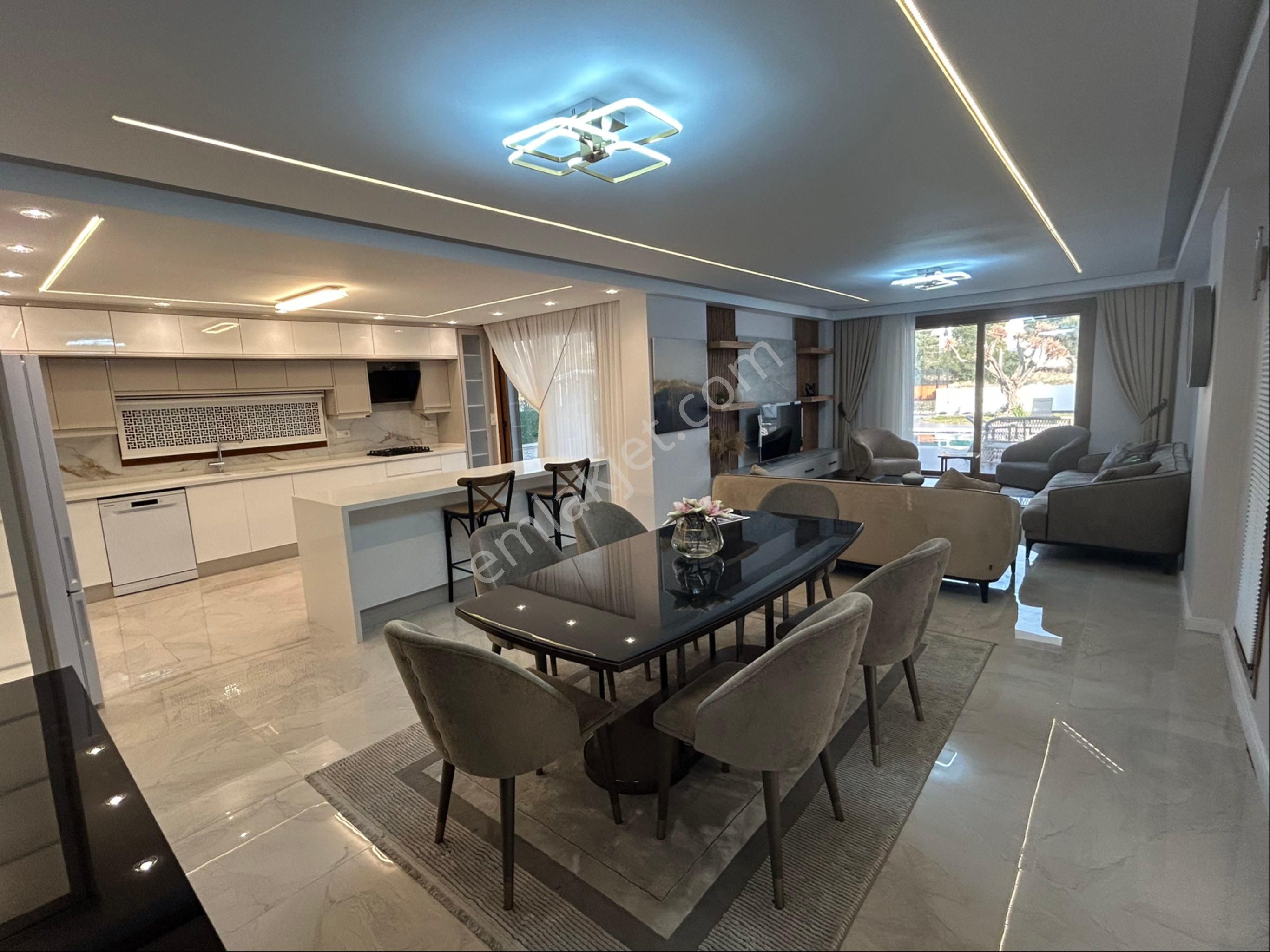 Didim Albükte Sahile Yakın Eşyalı 4+1 Lüks Villa - Görsel 17