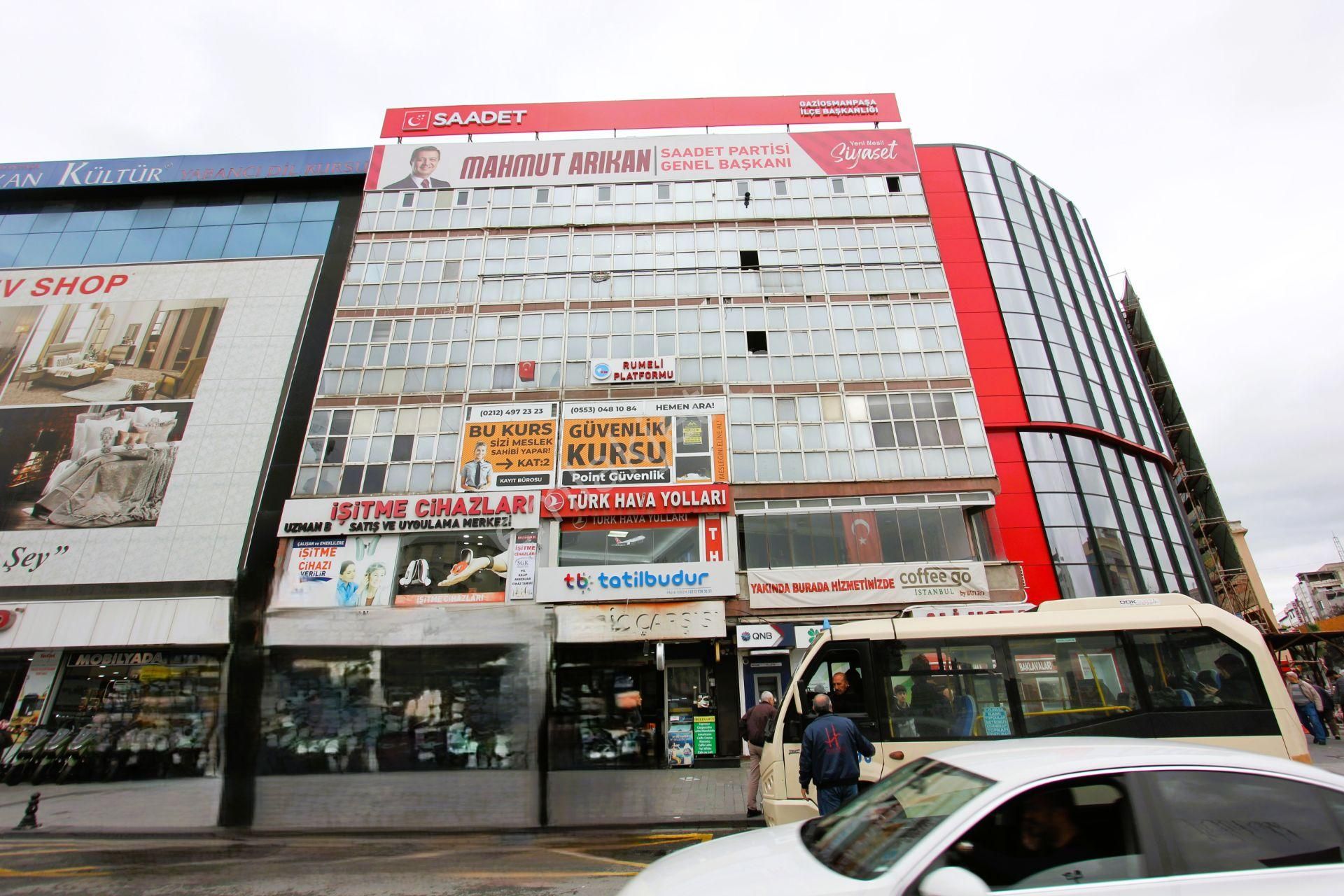 Gaziosmanpaşa Meydan'da Yatırımlık Satılık Dükkan