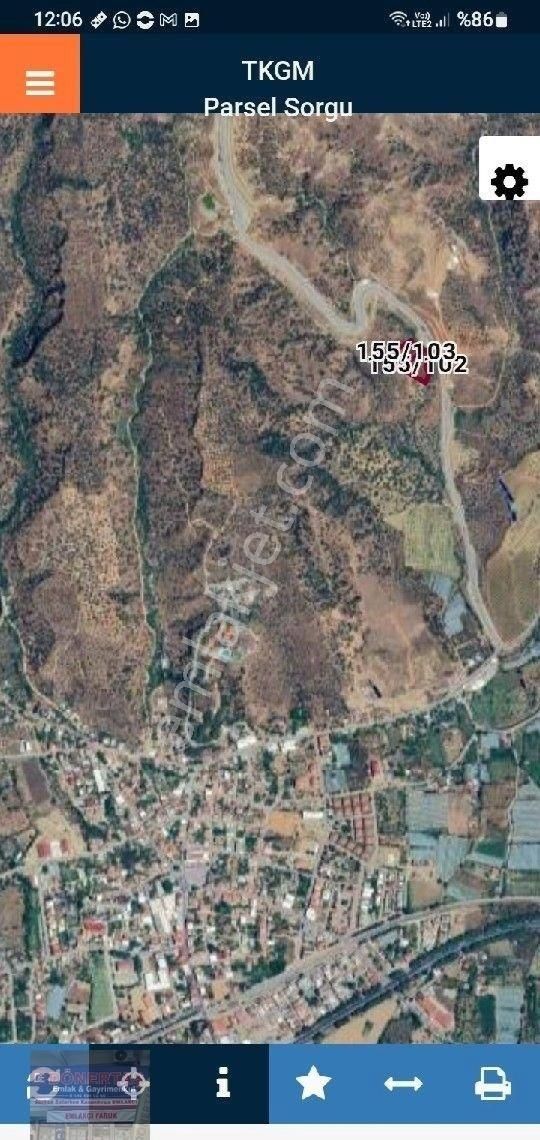Dönertaş Emlaktan Atça Sultanhisar Kavaklı Yolu Üzerinde Zeytinlik - Görsel 2