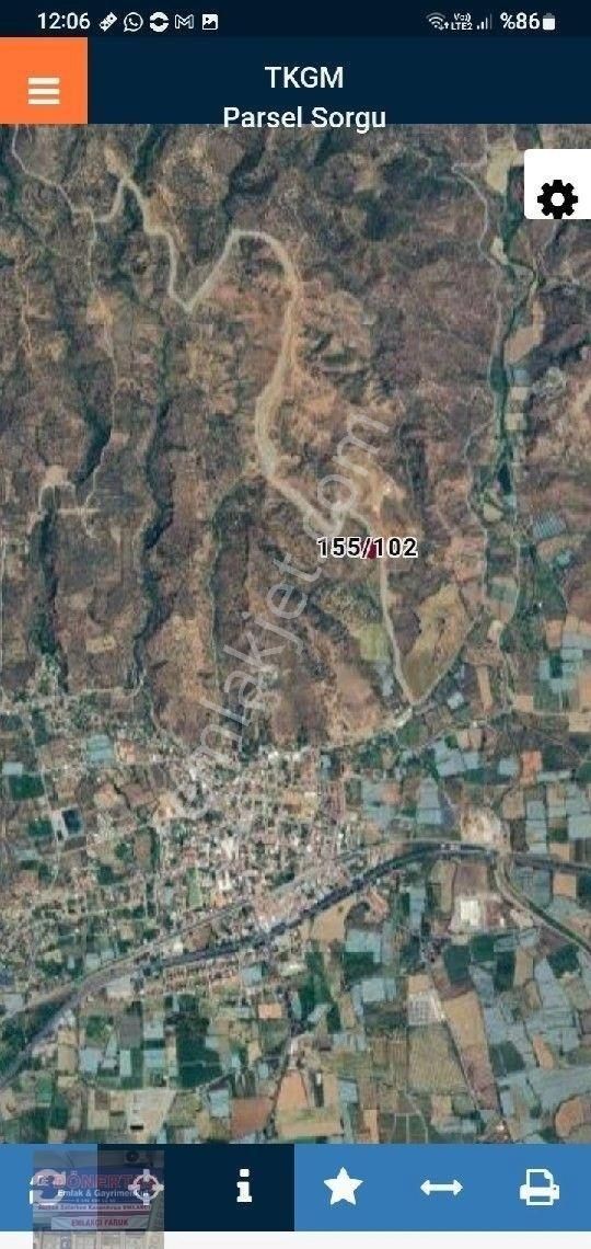 Dönertaş Emlaktan Atça Sultanhisar Kavaklı Yolu Üzerinde Zeytinlik - Görsel 3