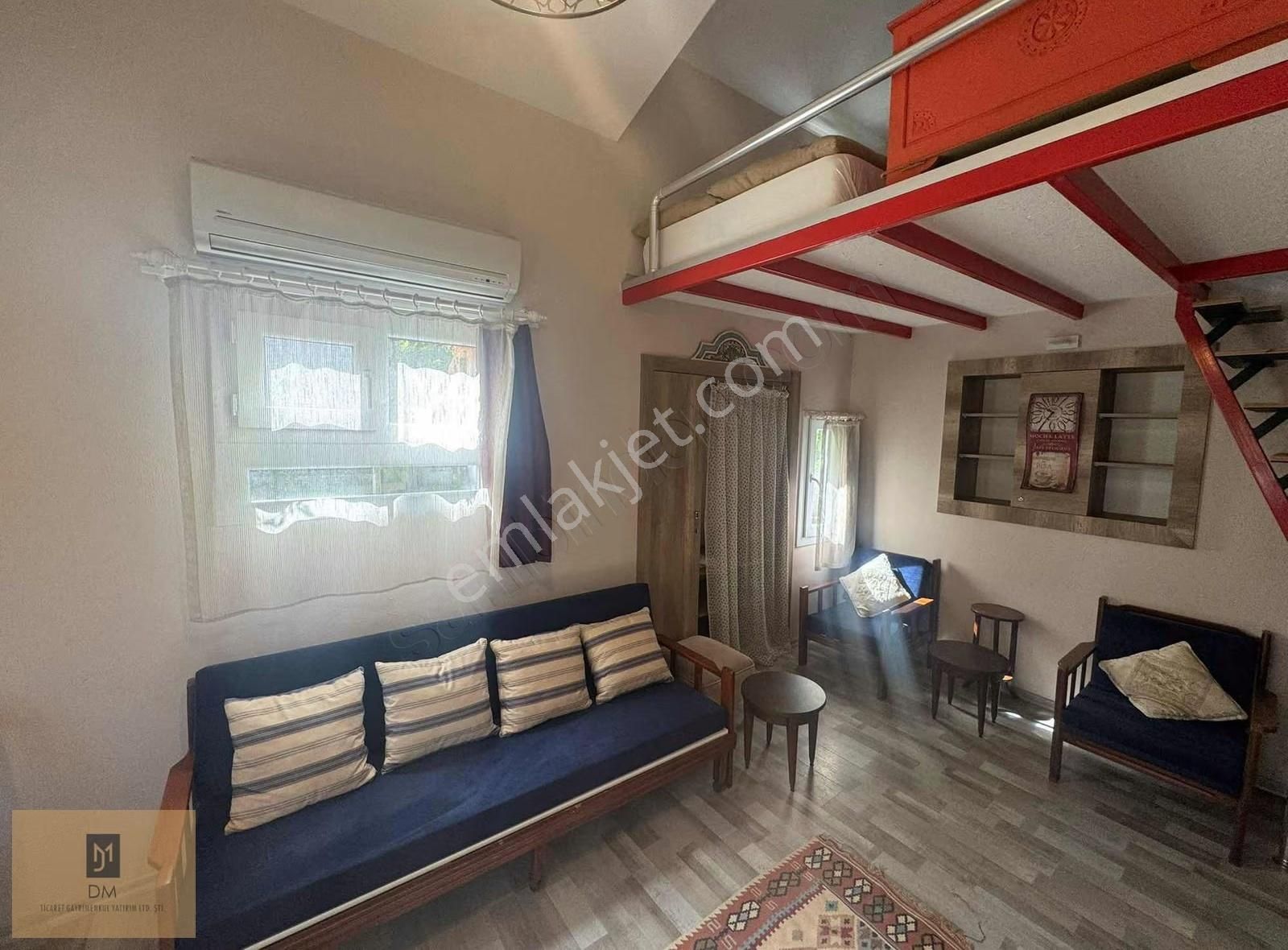 Akyaka Çarşıda Eşyalı Kiralık Bahçeli Müstakil Ev - Görsel 4