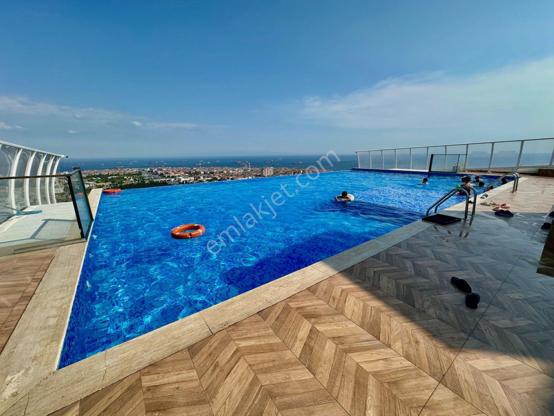 Pegaas'tan Allure Tower'da Eşyalı Deniz Manzaralı Satılık Daire - Görsel 30