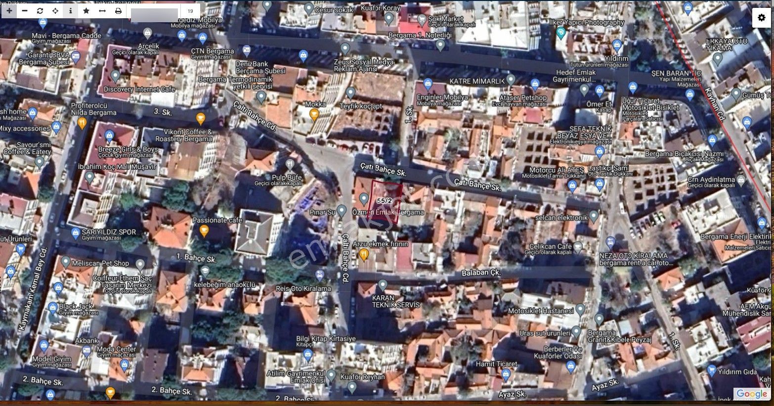 Şehrin En Merkezi Lokasyonunda Çok Kıymetli Kupon Arsa