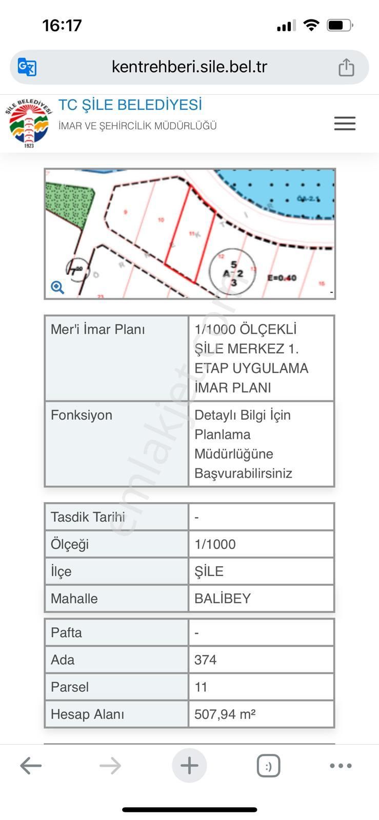 İstanbul Şile Balibey De Manzaralı Villa Arsası - Görsel 5