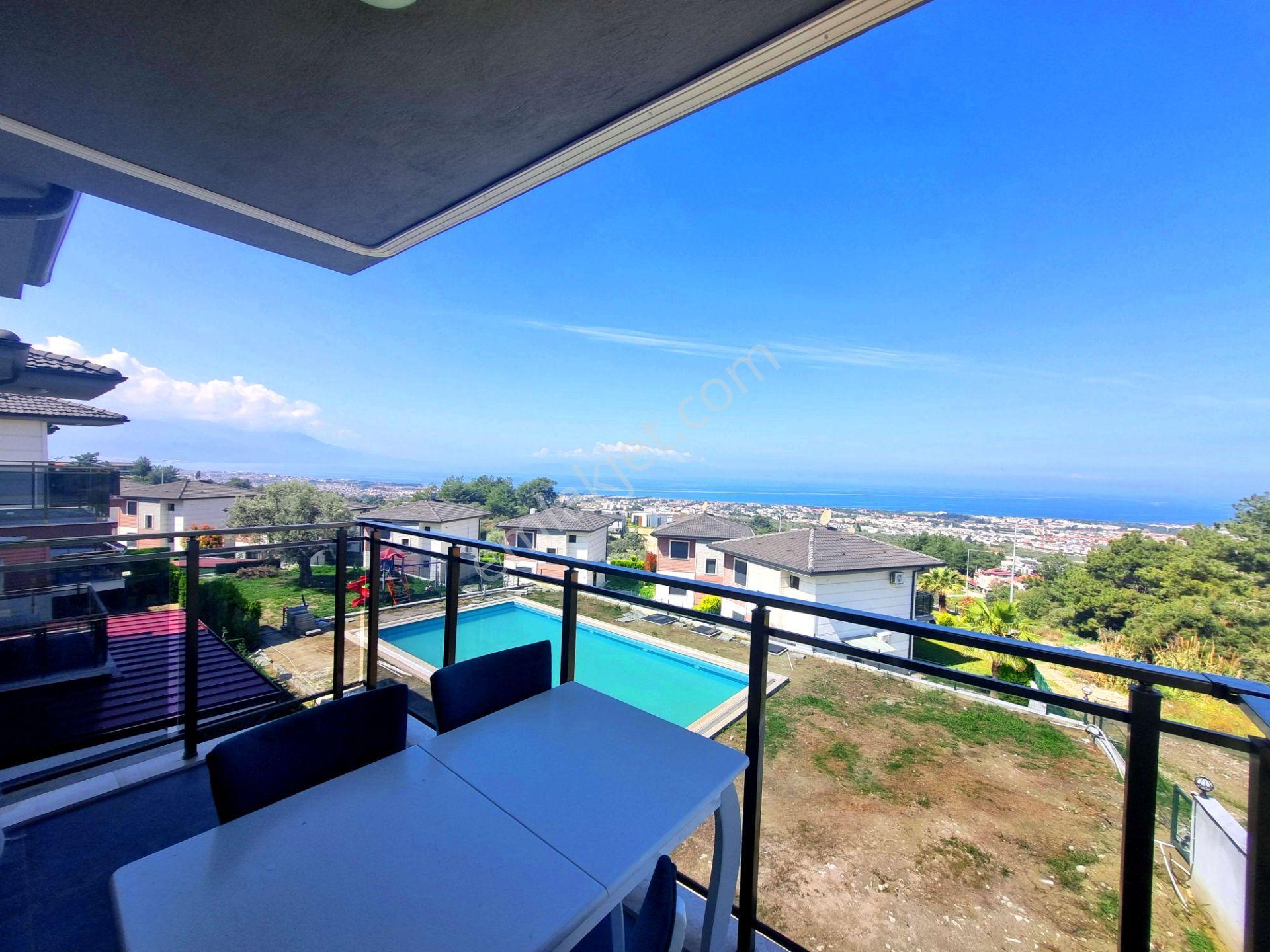 Soğucak'ta Panoramık Denız Ve Havuz Manzaralı Sıfır 2+1 Daıre - Görsel 16