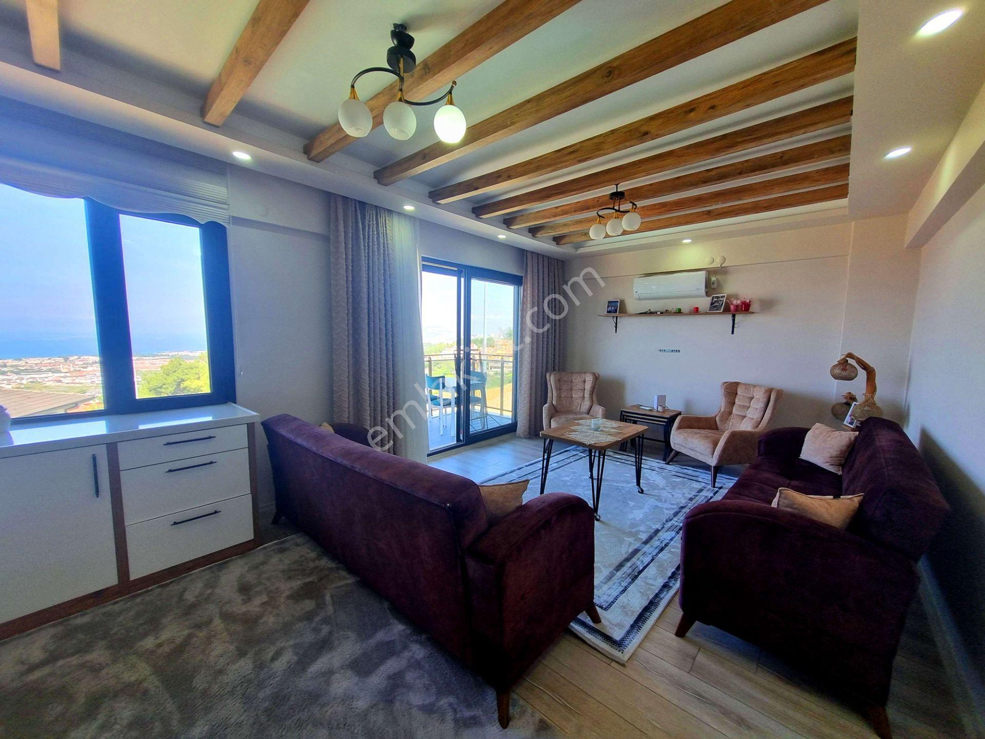 Soğucak'ta Panoramık Denız Ve Havuz Manzaralı Sıfır 2+1 Daıre - Görsel 7